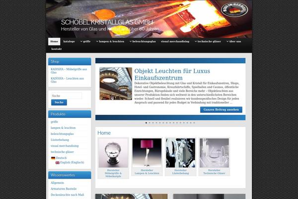 Graphene theme site design template sample