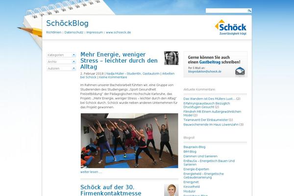schoeck-blog.de site used Schoeckrelaunch