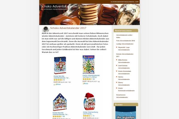 schokoadventskalender.com site used Coffeespot
