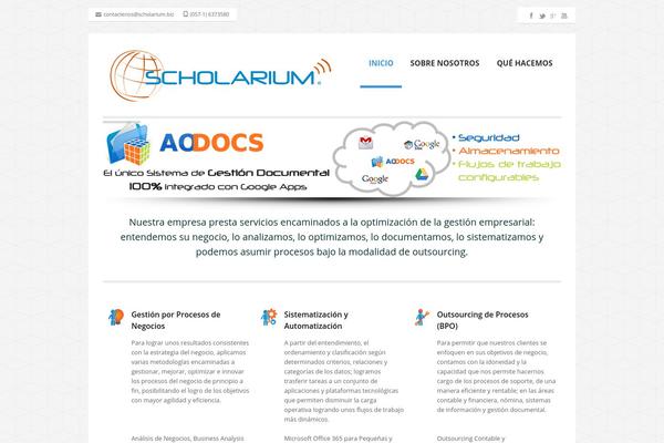 scholarium.biz site used Nomos