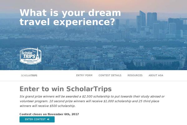 scholartrips.org site used Wpsyntax