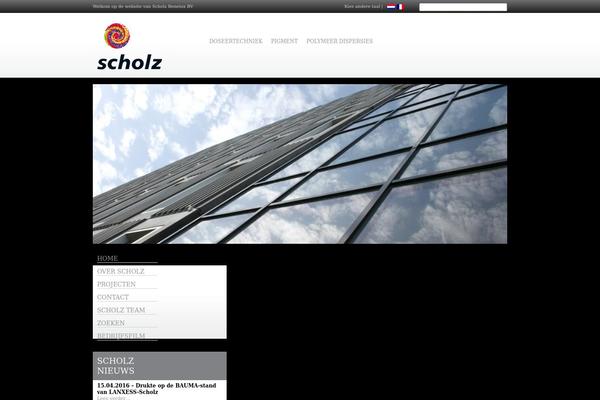 scholz-benelux.com site used Scholz