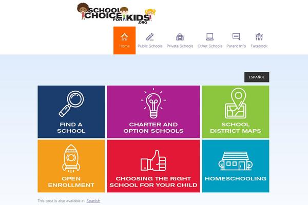 Enfold_child theme site design template sample