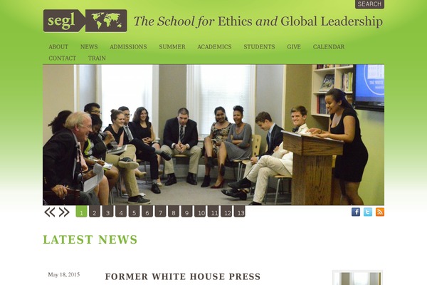 schoolforethics.org site used Ethics