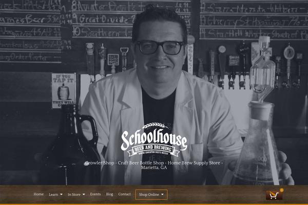 schoolhousebeer.com site used Octane-bootstrap