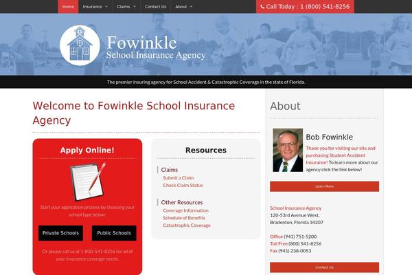 schoolinsuranceagency.com site used Schoolinsuranceagency_theme