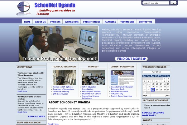 schoolnetuganda.sc.ug site used Schoolnetuganda