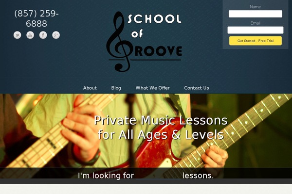 schoolofgroove.com site used Schoolofgroove