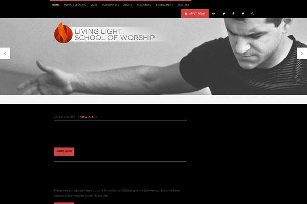 Mission v.2.2 theme site design template sample