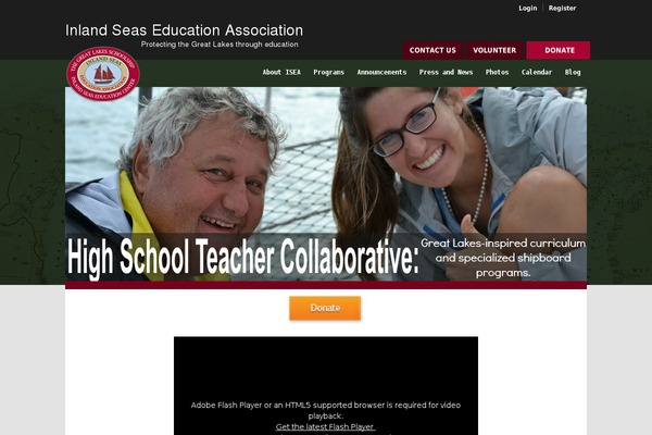 schoolship.org site used Isea