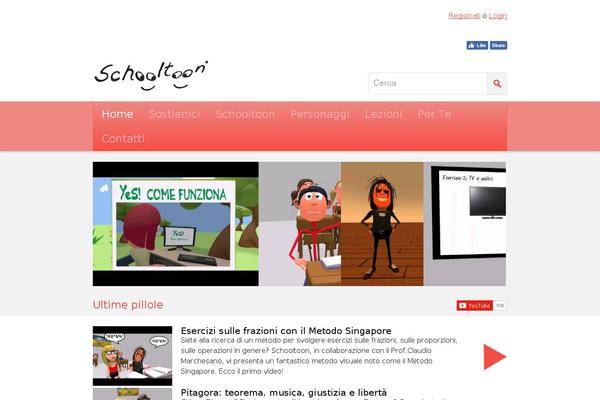 schooltoon.com site used Schooltoon