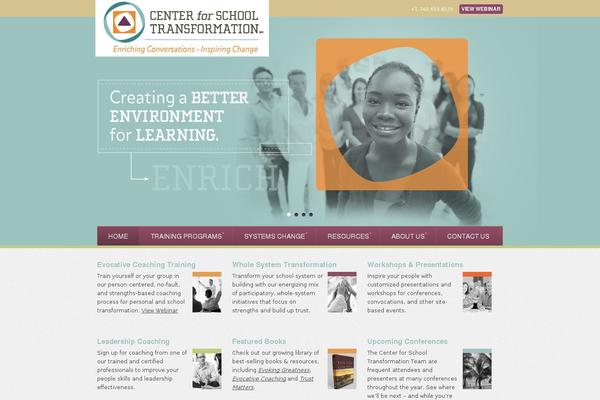 schooltransformation.com site used Center-for-school-transformation