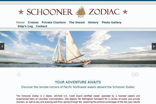 schoonerzodiac.com site used Schooner