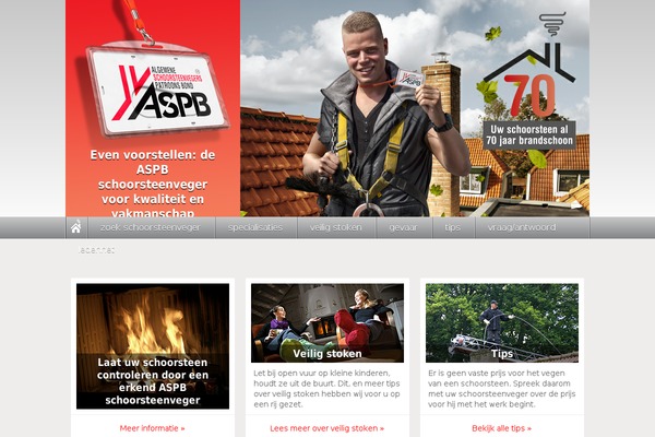 schoorsteenveger.nl site used Aspb