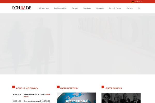 schrade-partner.de site used Anwalt