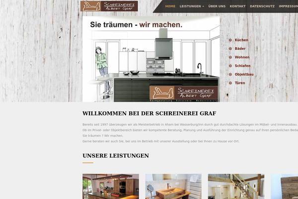 Carpenter theme site design template sample