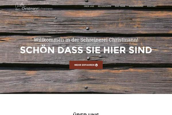 schreinerei-christmann.de site used Christmann