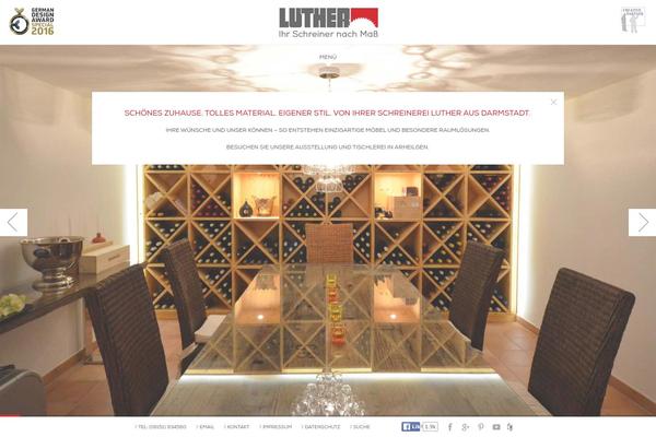 schreinerei-luther.de site used Luther2014