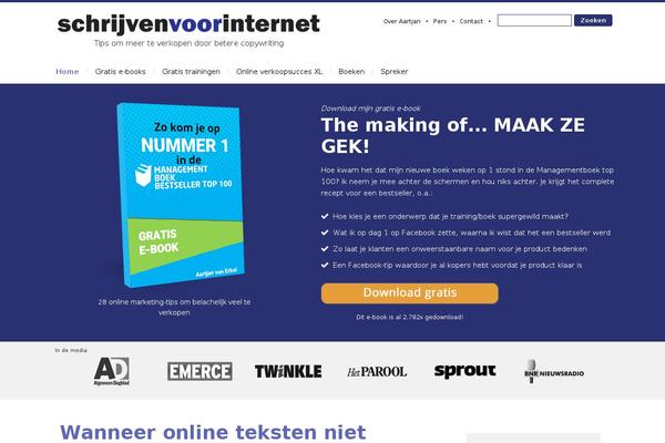 schrijvenvoorinternet.nl site used Schrijvenvoorinternet
