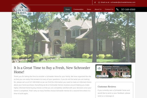 Realhomes Child theme site design template sample