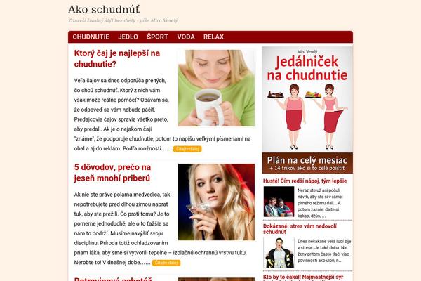 schudnut-ako.sk site used Headway