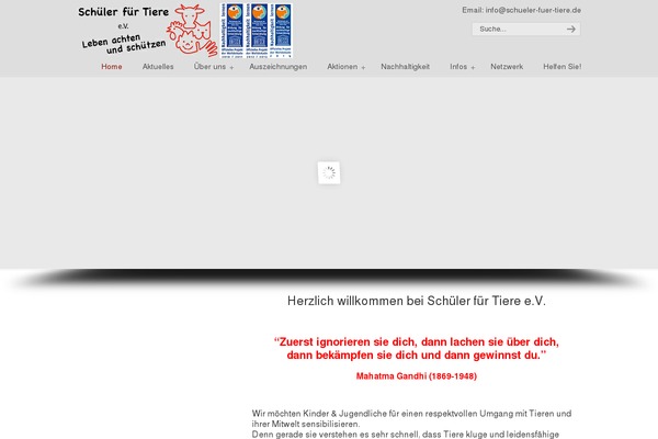 schueler-fuer-tiere.de site used Minamaze (Pro)