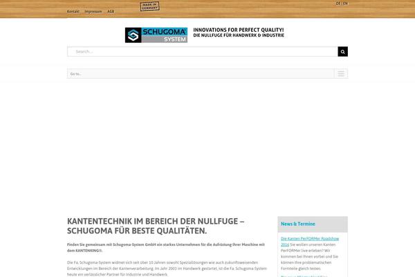 Avada theme site design template sample