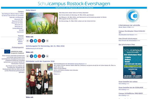 schulcampus-rostock.de site used Bp-widgetnews