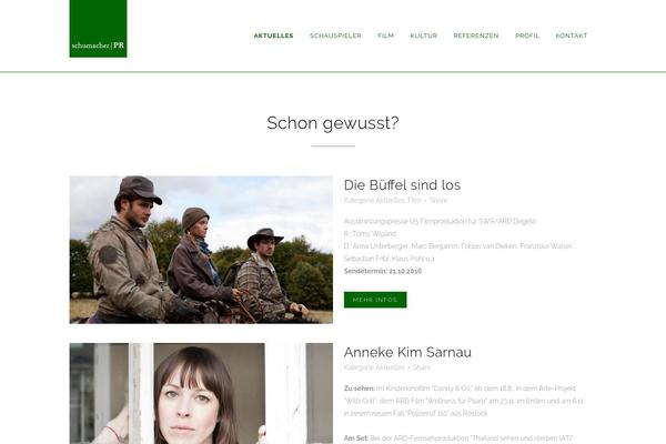 Bridge theme site design template sample