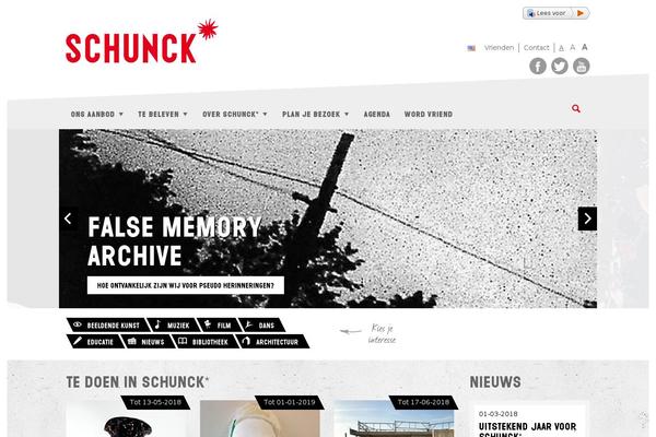 schunck.nl site used Schunck