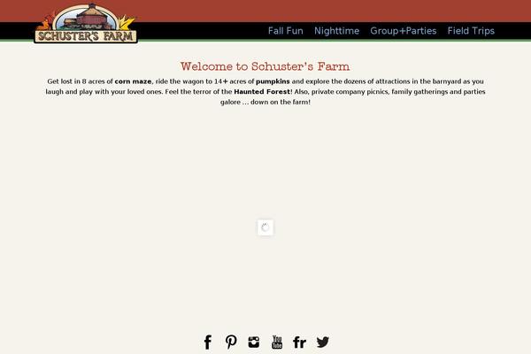 schustersfarm.com site used Thesis