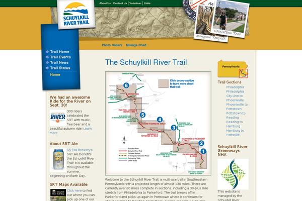 schuylkillrivertrail.com site used Blog-mall