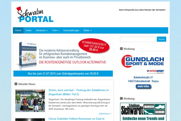 schwalmportal.info site used Portalbiz