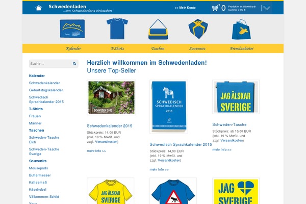 schweden theme websites examples