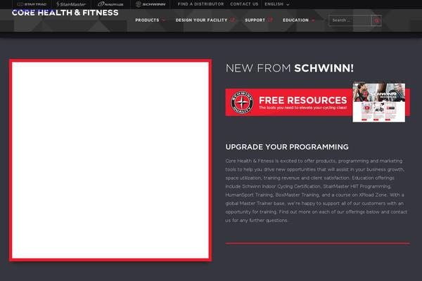 schwinneducation.com site used Core-health