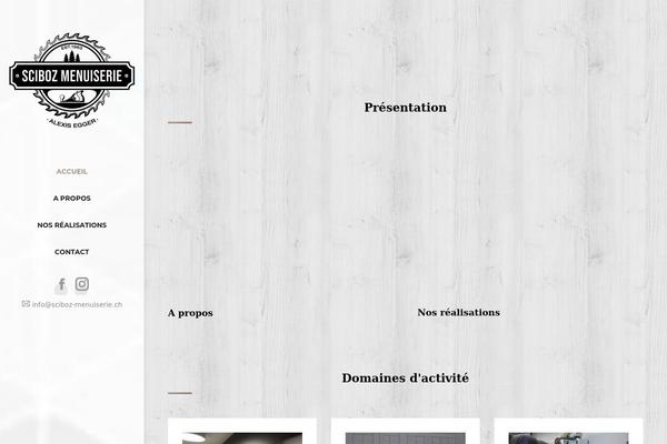 The7 theme site design template sample