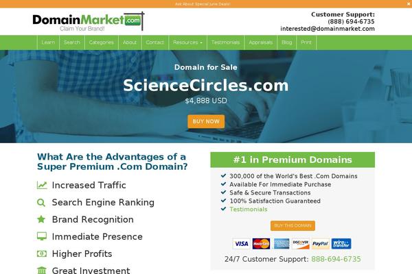 sciencecircles.com site used eyesite