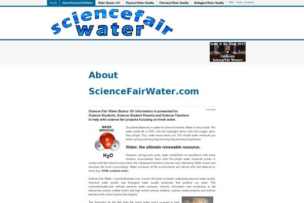 sciencefairwater.com site used Swift-v5.74