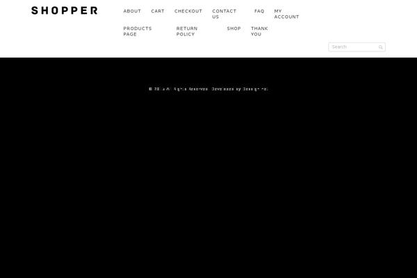 Shopperwootheme theme site design template sample