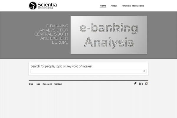 scientiaconsulting.eu site used Scientia