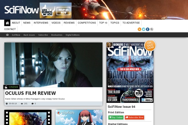 scifinow.co.uk site used Scifinow_v3