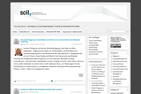 scil-blog.ch site used Naturespace-premium