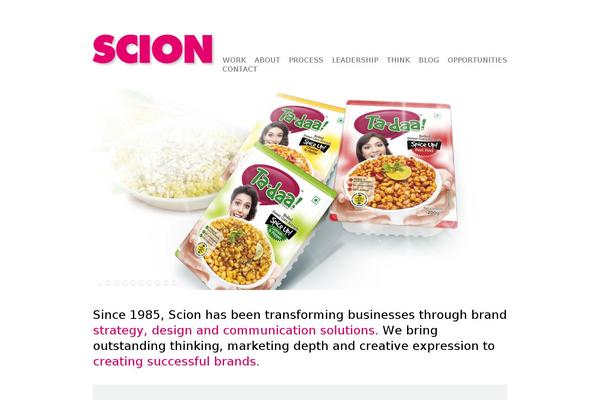 scion theme websites examples