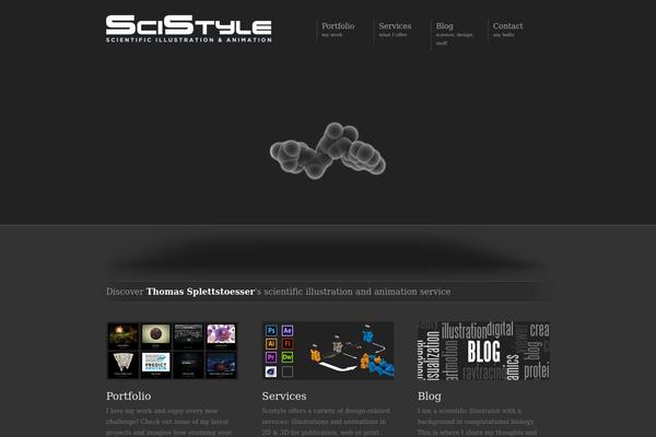 scistyle.com site used Display205
