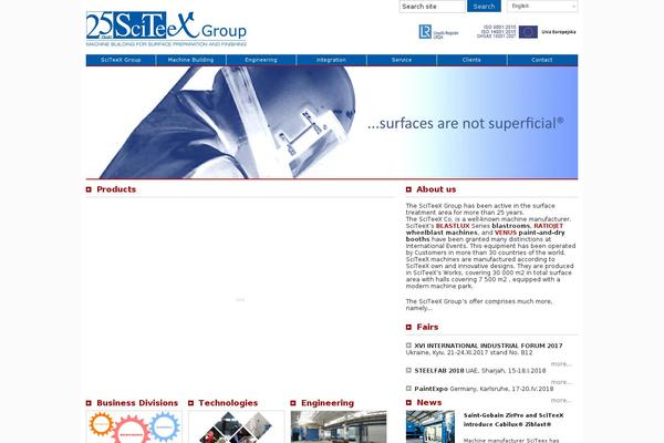 sciteex.com site used Sciteex
