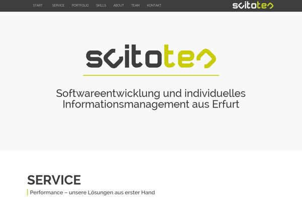 scitotec.com site used Scitotec-divi