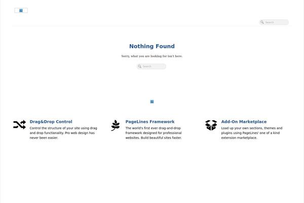 PageLines theme site design template sample