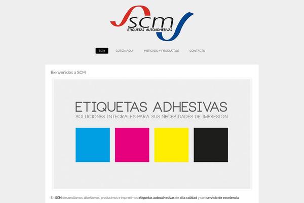 scm.cl site used Slider Responsive Theme