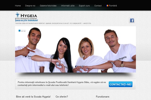 scoalahygeia.com site used Hygeia