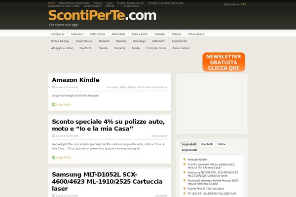 scontiperte.com site used Tt